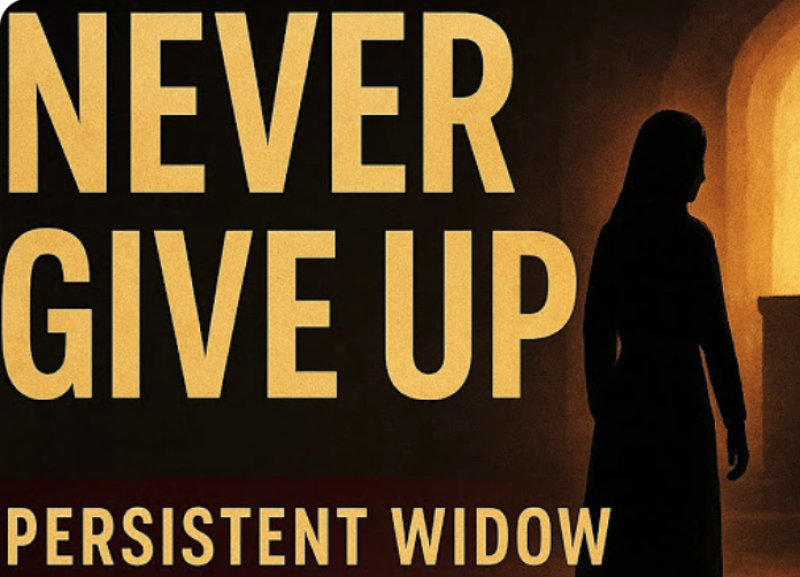 Luke 18:1-8 "The Parable of the Persistent Widow"