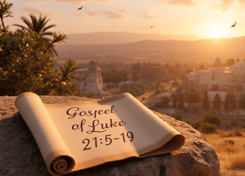 Luke 21:5-19 "Stay Strong and Trust God"